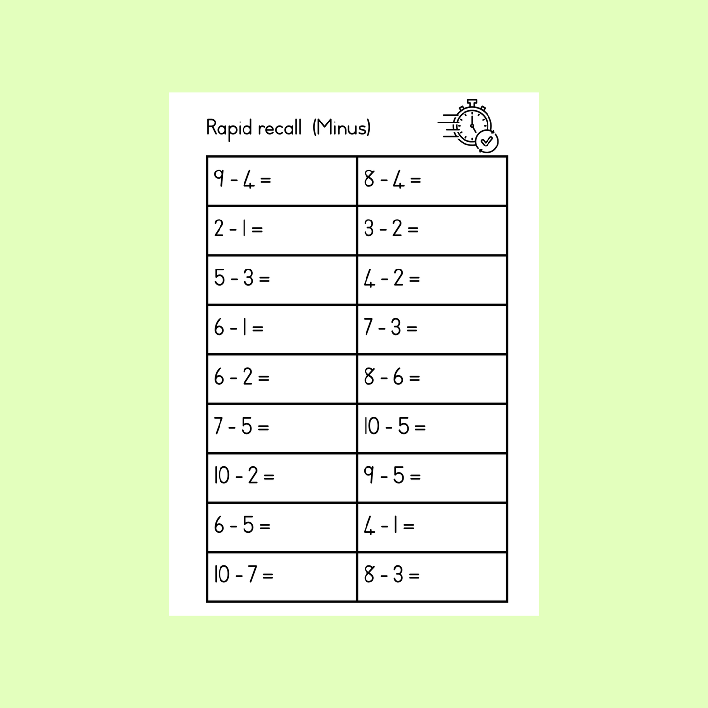 Grade 1 Winter Holiday Workbook