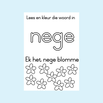 My getalboeke 1 tot 10