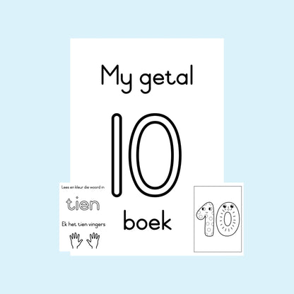 My getal 10 boek