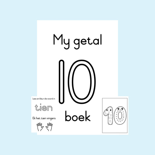 My getal 10 boek