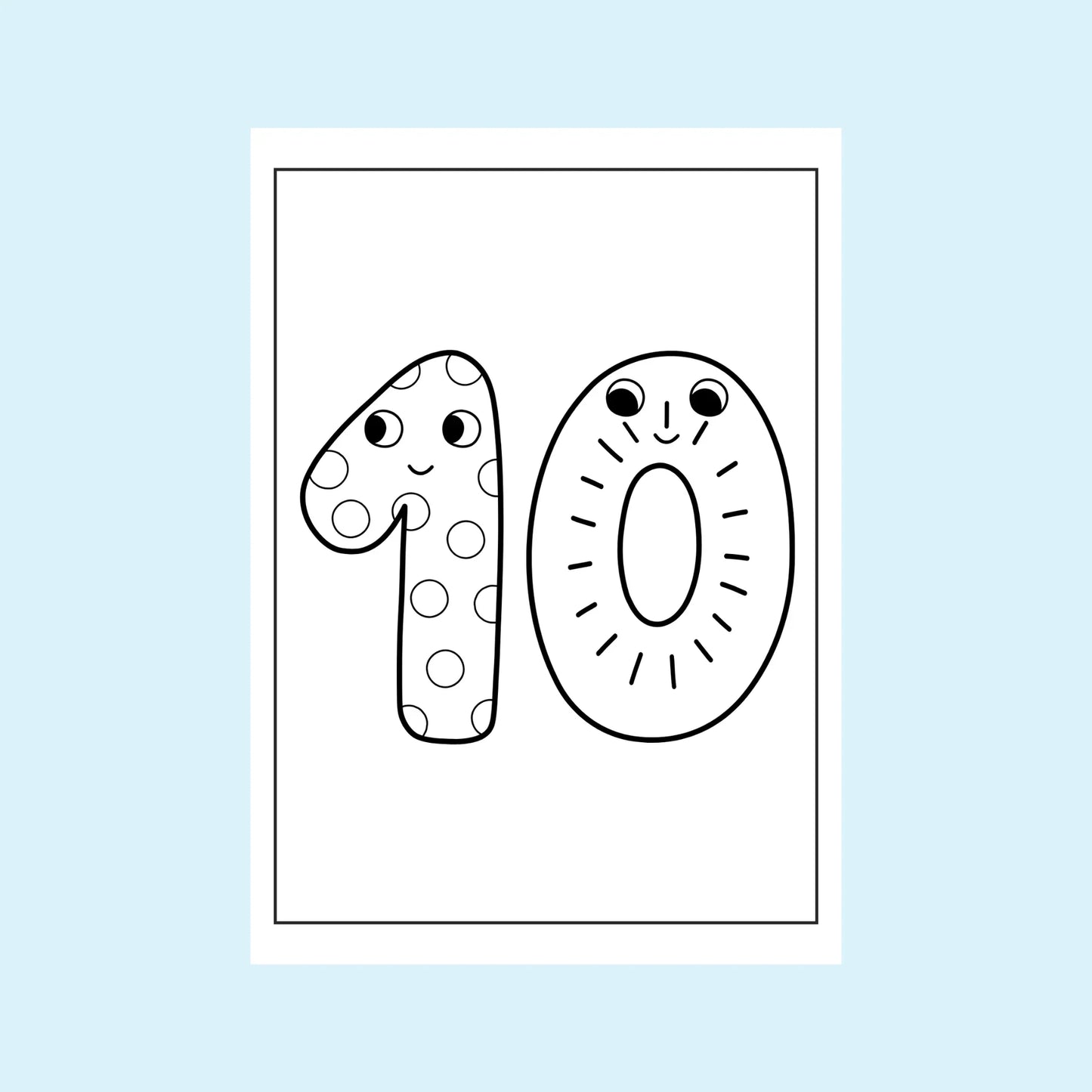 My getalboeke 1 tot 10