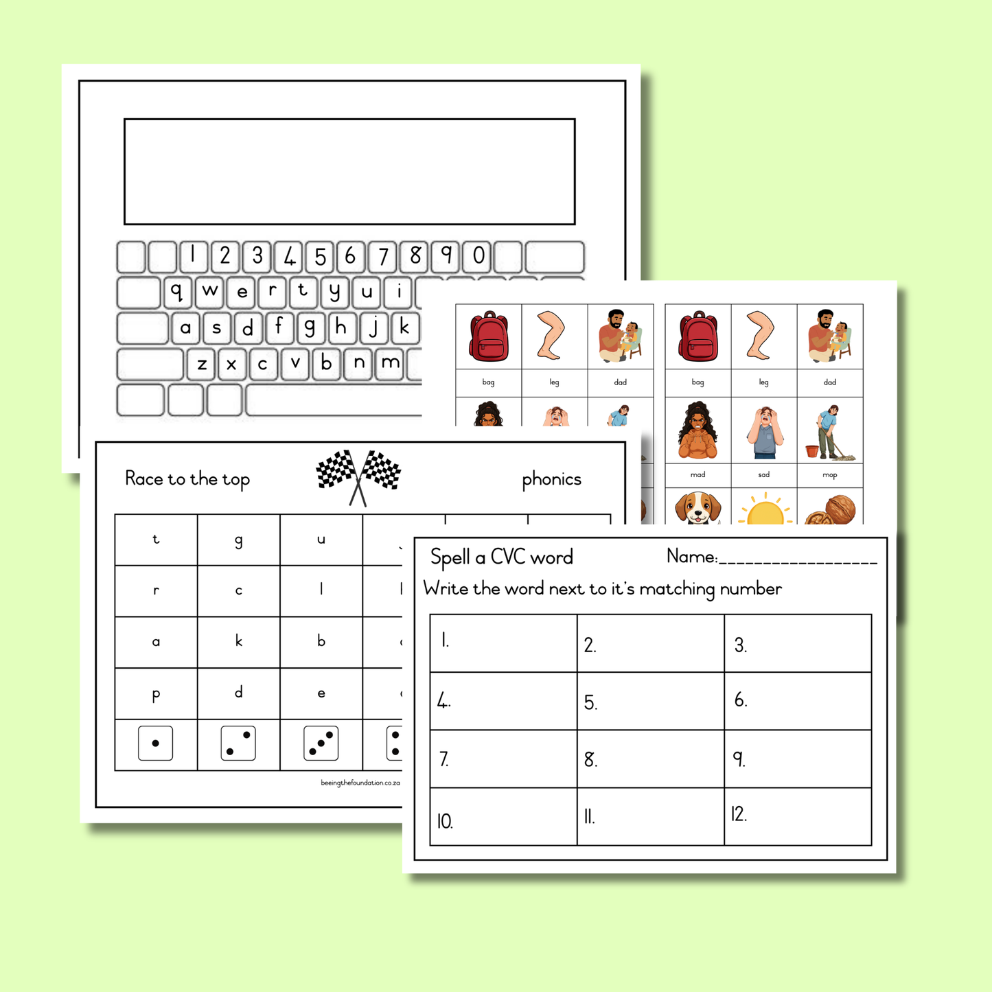 Home Language Table Top Bundle