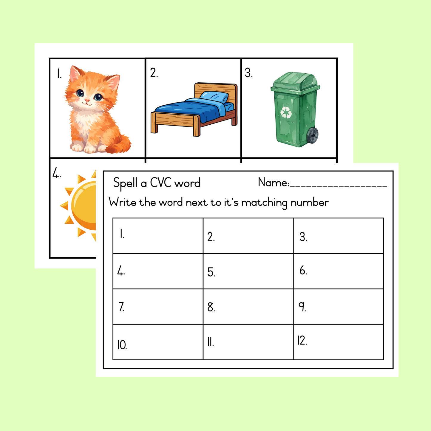 Home Language Table Top Bundle