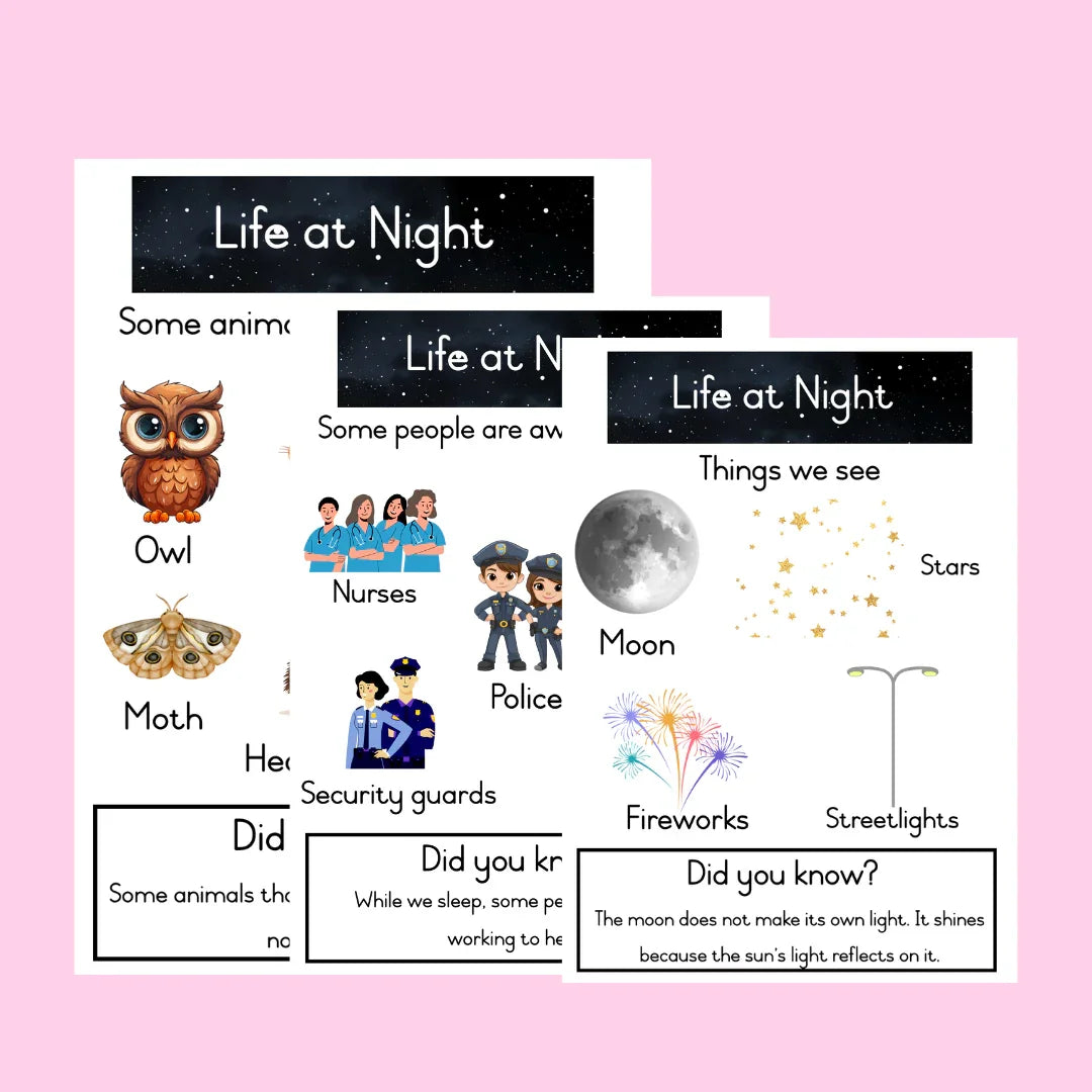 Life At Night Posters