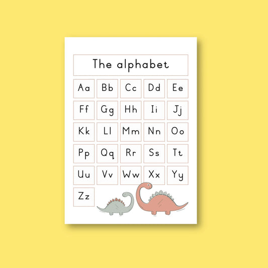 Alphabet Poster A3