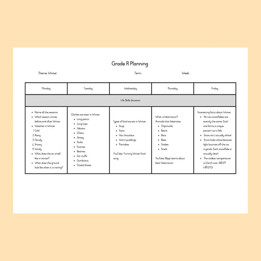 Birds Week 2 Planning