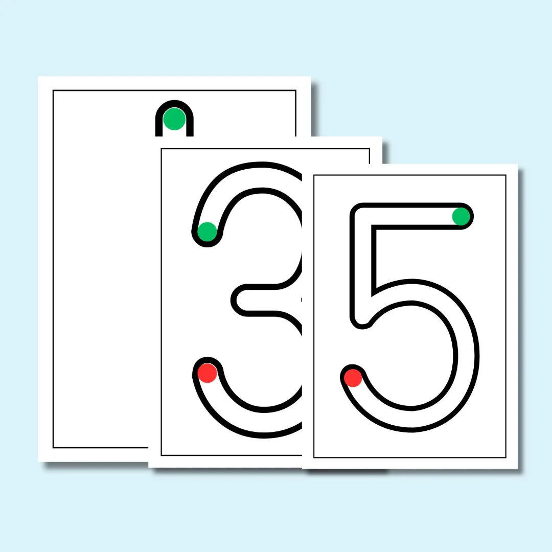 Robot Numbers (With Start and End Points)