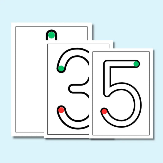 Robot Numbers (With Start and End Points)