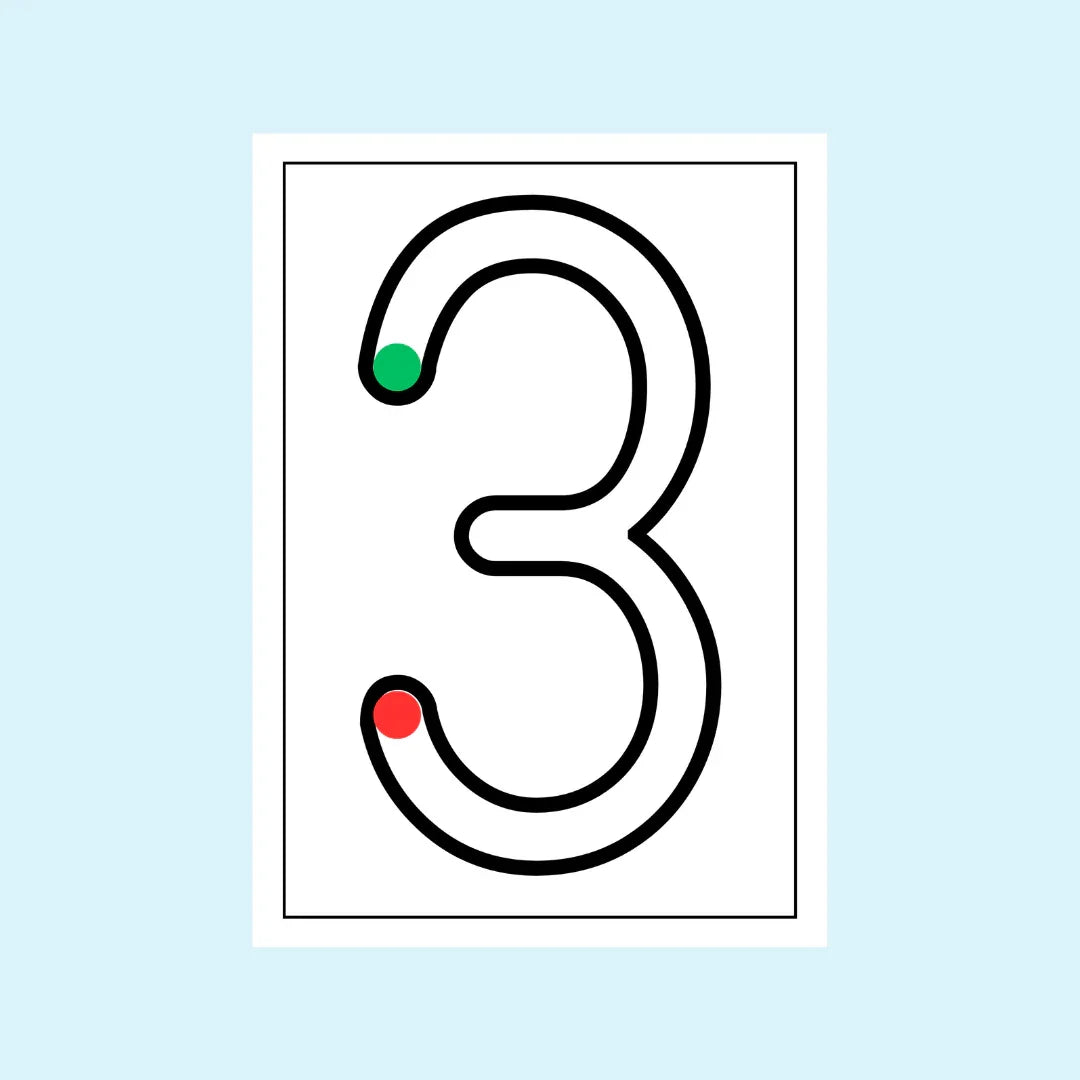 Robot Numbers (With Start and End Points)