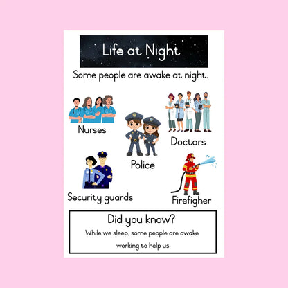 Life At Night Posters