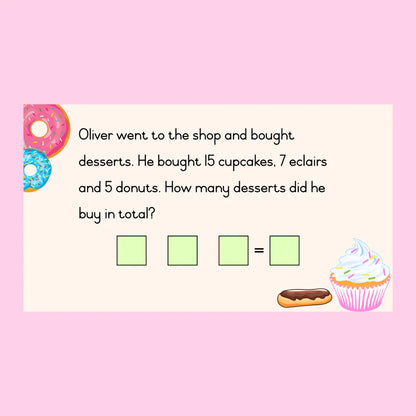 Word Problems PowerPoint (Numbers 1 to 50)