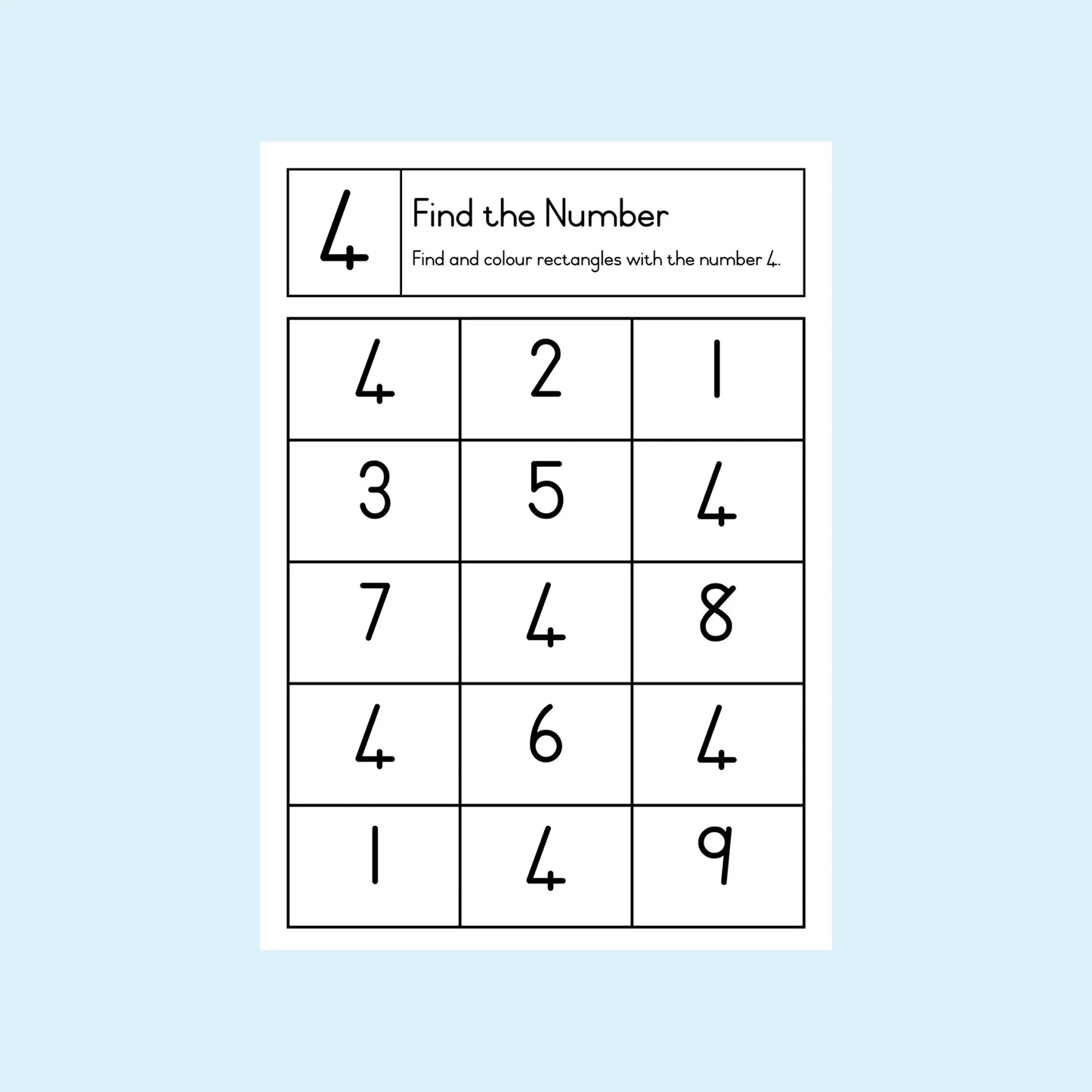 My number 4 book