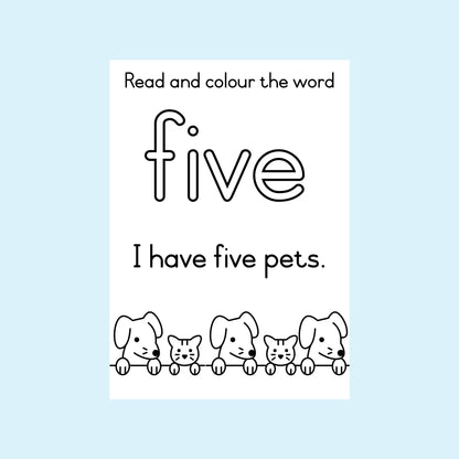 My number 5 book