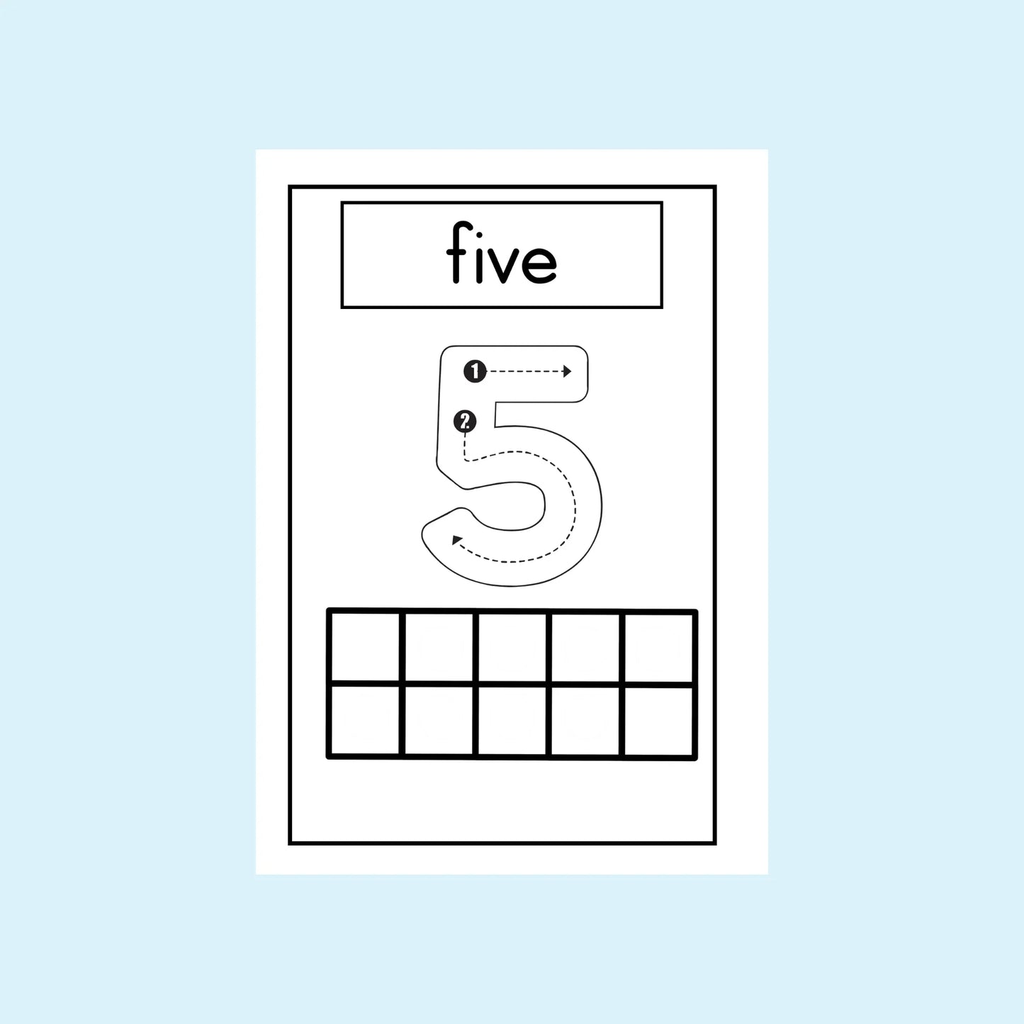 My number 5 book