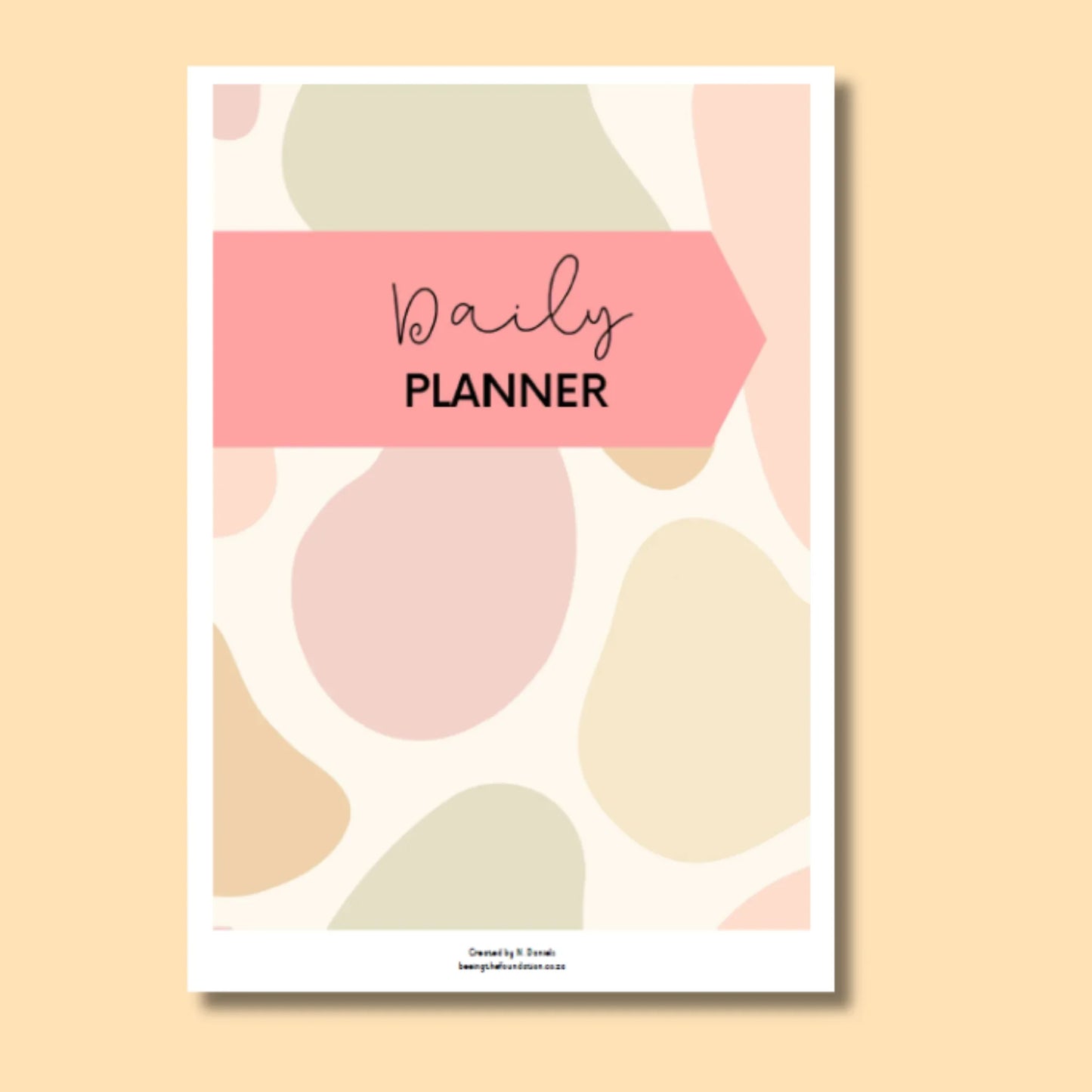 DAILY PLANNER (TURTLE)