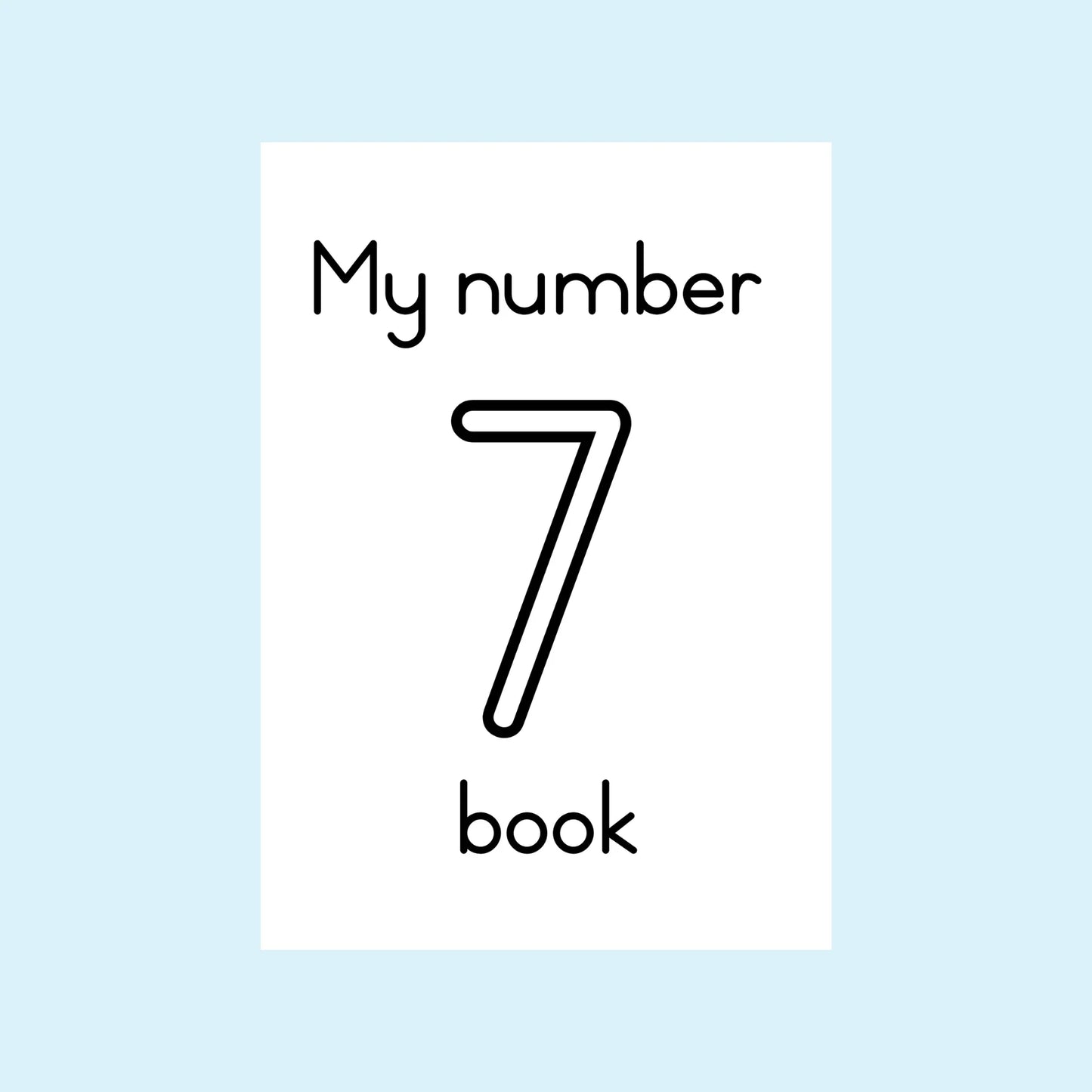 My Number Books