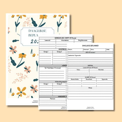 DAAGLIKSE BEPLANNER (BLOMME)