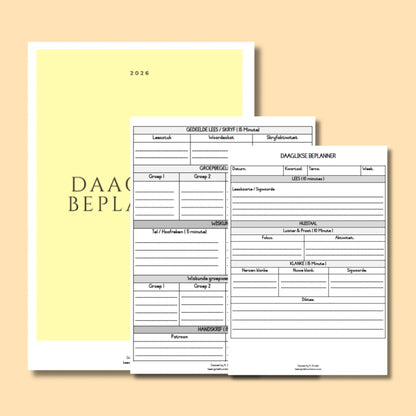DAAGLIKSE BEPLANNER (SONSKYN)