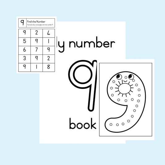 My number 9 book