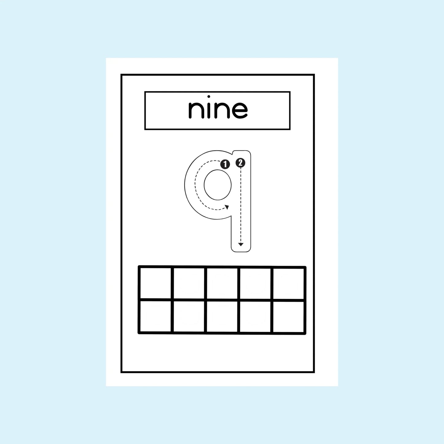 My number 9 book