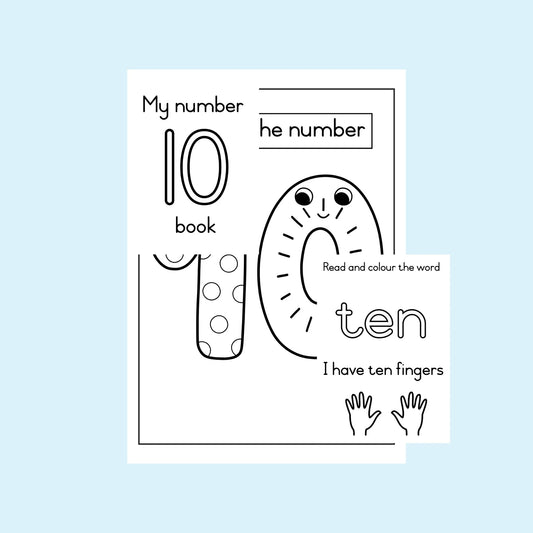 My Number 10 Book