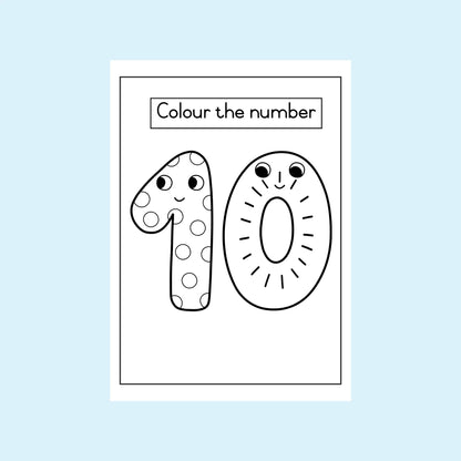 My Number 10 Book
