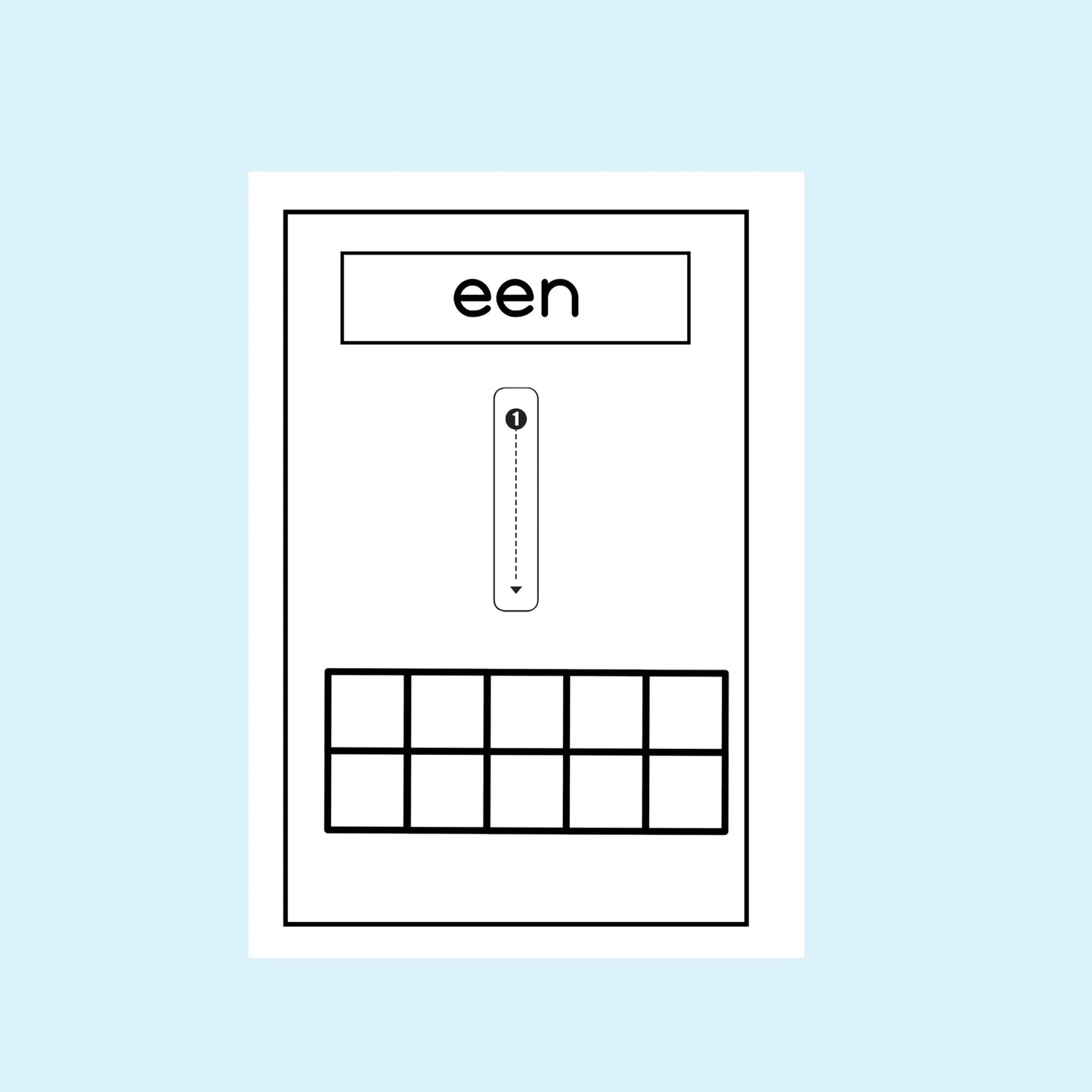 My getalboeke 1 tot 10
