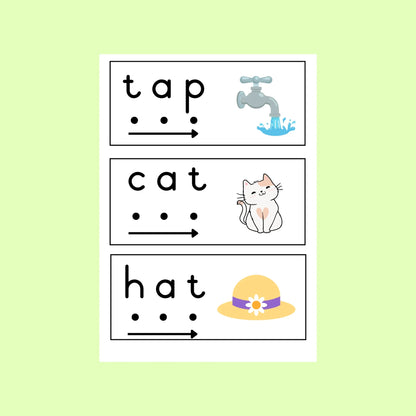 CVC Reading Cards