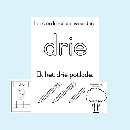 My getal 3 boek