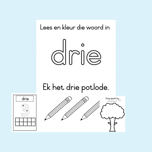 My getal 3 boek