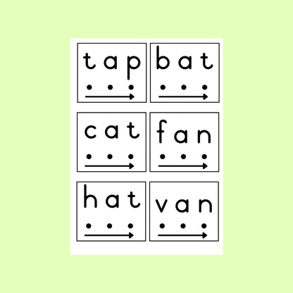 CVC Reading Cards