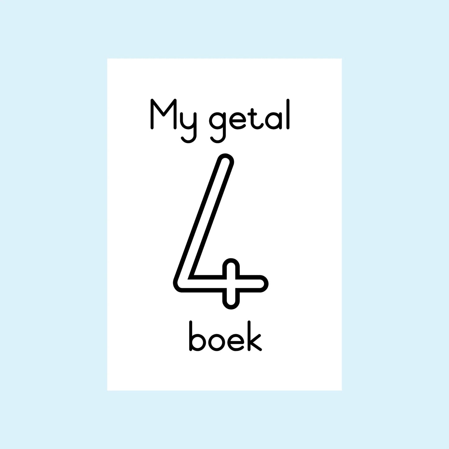My getalboeke 1 tot 10