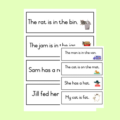 CVC Sentences