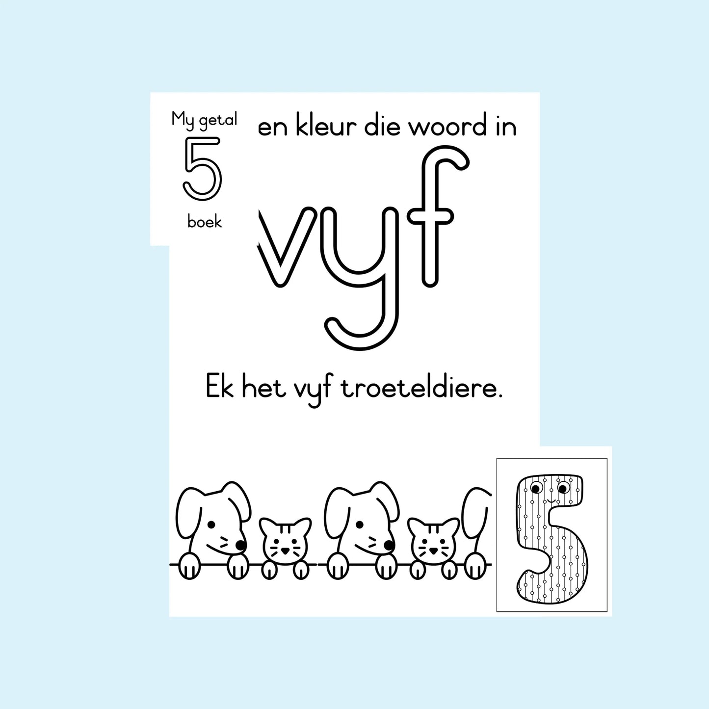 My getalboeke 1 tot 10